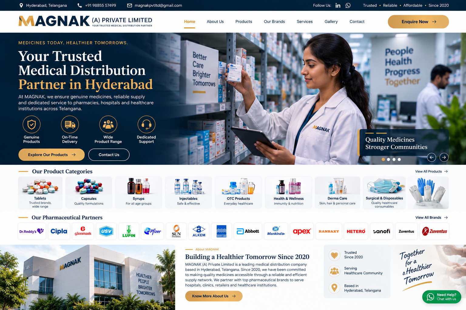 MAGNAK pharmaceutical distribution